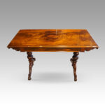 Victorian rosewood library table