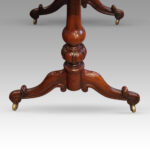 Victorian rosewood library table - Image 5