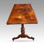 Victorian rosewood library table - Image 4