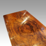 Victorian rosewood library table - Image 2