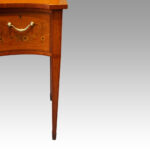 Victorian satinwood inlaid display cabinet - Image 9