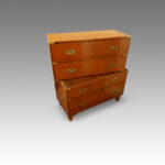 Victorian satinwood military chest - Image 5