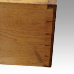 Victorian secretaire campaign chest - Image 10