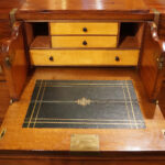 Victorian secretaire campaign chest - Image 14