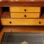 Victorian secretaire campaign chest - Image 15