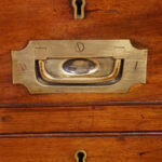 Victorian secretaire campaign chest - Image 16