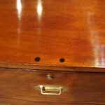 Victorian secretaire campaign chest - Image 17