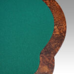 Victorian walnut card table - Image 8