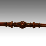 Superb Victorian shaped inlaid walnut card-table NOW SOLD - Image 11