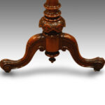 Superb Victorian shaped inlaid walnut card-table NOW SOLD - Image 5