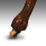 Superb Victorian shaped inlaid walnut card-table NOW SOLD - Image 8