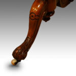 Superb Victorian shaped inlaid walnut card-table NOW SOLD - Image 9