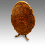 Victorian shaped walnut dining table - Image 9