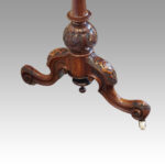 Victorian walnut card table - Image 6