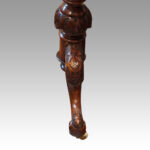 Victorian walnut card table - Image 3