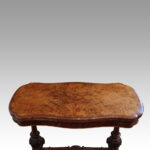 Victorian walnut card table - Image 2
