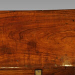 Victorian small brass bound chest - Image 5