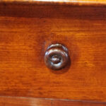 Small Victorian mahogany Wellington chest - Image 7