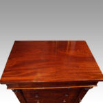 Small Victorian mahogany Wellington chest - Image 2