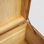 Victorian Teak Brass-Bound Campaign Chest - Image 9