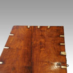 Victorian teak brass bound military chest - Image 2