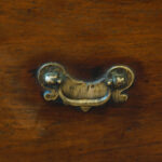 Victorian teak brass bound military trunk - Image 12
