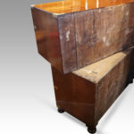Victorian teak campaign chest - Image 2