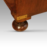 Victorian teak campaign chest - Image 10