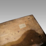 Victorian teak campaign chest - Image 11