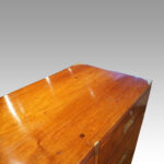 Victorian teak campaign chest - Image 15