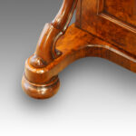 Victorian walnut Davenport with side door - Image 8