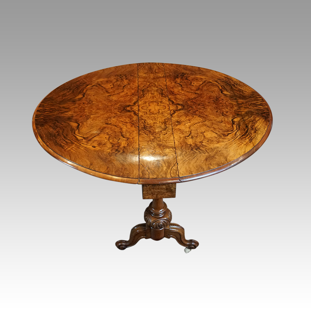 Victorian-walnut-Sutherland-coffee-table.jpg Victorian walnut Sutherland coffee table - Image 1