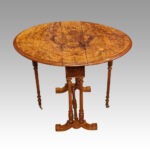 Victorian walnut baby Sutherland table - Image 4