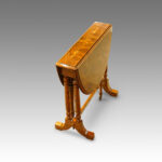 Victorian walnut baby Sutherland table - Image 2