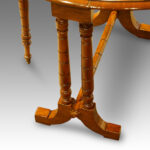 Victorian walnut baby Sutherland table - Image 4