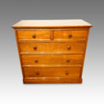 Victorian walnut chest of drawers
