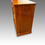 Victorian walnut chest of drawers - Image 6