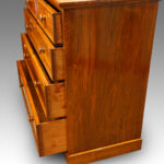 Victorian walnut chest of drawers - Image 7