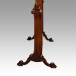 Victorian walnut cheval mirror - Image 6