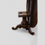 Victorian walnut circular dining table - Image 2