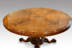 Victorian burr walnut circular dining table NOW SOLD