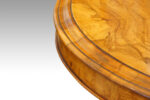 Victorian burr walnut circular dining table NOW SOLD - Image 8