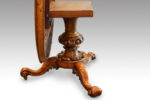 Victorian burr walnut circular dining table NOW SOLD - Image 3