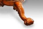 Victorian burr walnut circular dining table NOW SOLD - Image 5