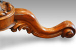 Victorian burr walnut circular dining table NOW SOLD - Image 6