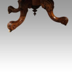 Victorian walnut coffee table - Image 7