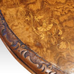 Victorian walnut coffee table - Image 4