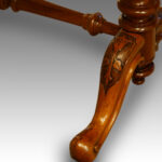 Victorian walnut coffee table - Image 4