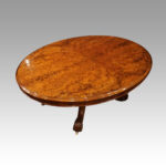 Victorian walnut coffee table