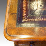 Victorian walnut desk by Edwards and Roberts - Image 14